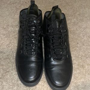 Black Sneaker Boots